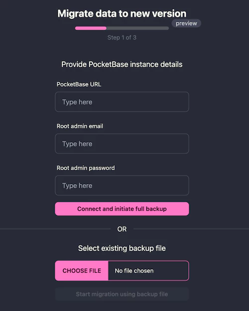 Migration Tool